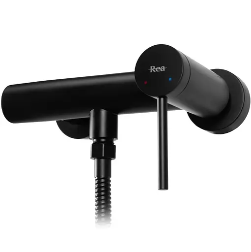Смеситель для душа Rea Clif black REA-B4241 Черный матовый - фото 5