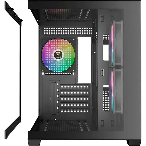 Корпус GAMDIAS AURA GC10M V2 ARGB (4711514503159) без блока питания - фото 3
