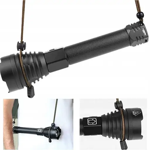 Ліхтар Heckermann XHP90 Zoom 5000 mAh - фото 4