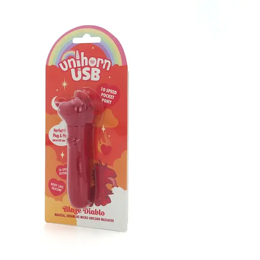 Віброкуля Unihorn USB Bullet - Blaze Diablo - фото 3