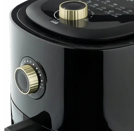 Аеро - фритюрниця без олії RAF R.5332B 1500 Вт 6 л з регулюванням температури Біла - фото 7