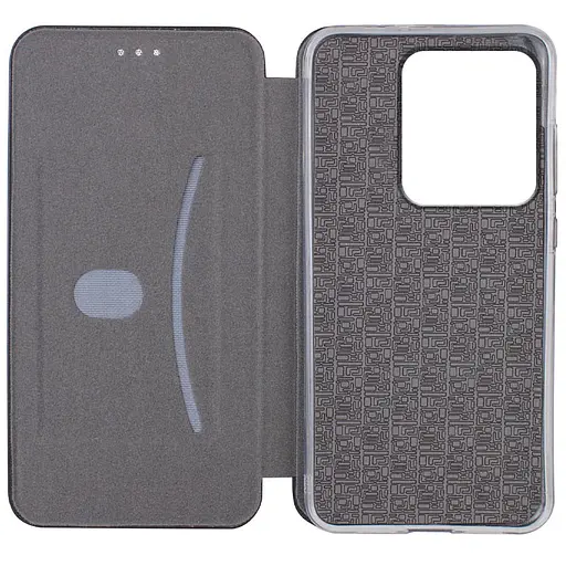 Шкіряний чохол-книжка Classy для Motorola Moto G75 5G Чорний - фото 3