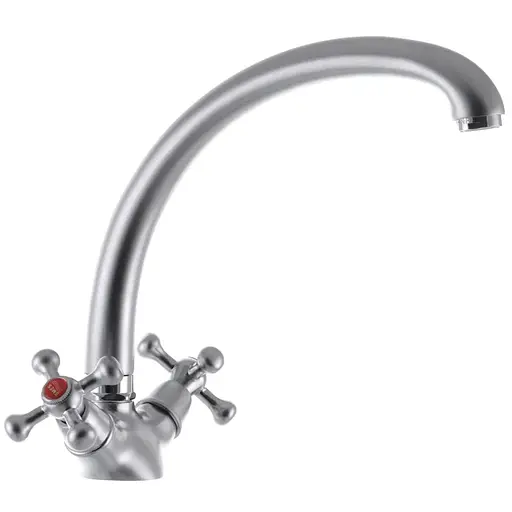 Смеситель для кухни Champion Smes 273 матовый CH0107 Хром - фото 1