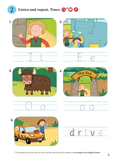 Ladybird Readers Starter A The Zoo Activity Book - фото 3