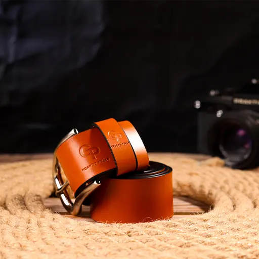 Ремінь шкіряний Grande Pelle чоловічий 3,8х120 см acs0024537 - фото 7