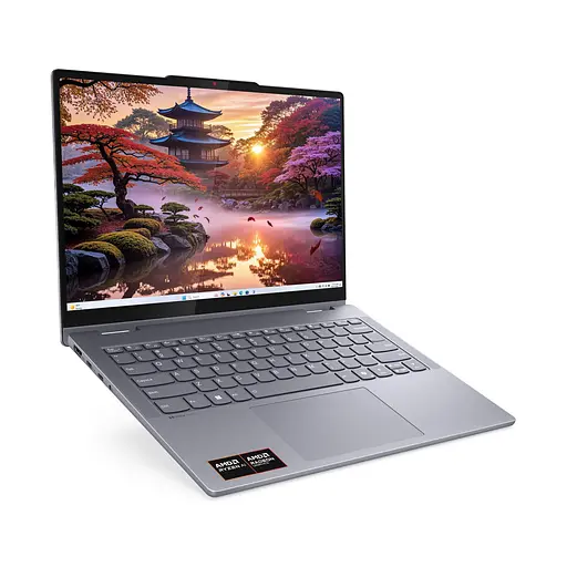 Ноутбук Lenovo IdeaPad 5 14IAL10 2-в-1, (83KT002BRM), AMD Ryzen AI 7350 до 5 ГГц, 14" WUXGA, 16 ГБ, 1 ТБ, графіка AMD Radeon 860M, FreeDOS, Luna Gray - фото 2