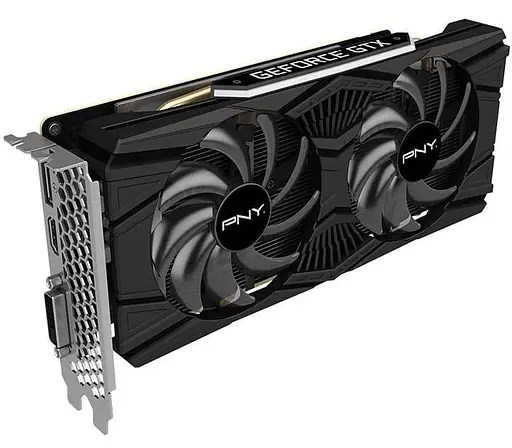 Видеокарта PNY GTX 1660Ti 6GB (GMX166TN3J6EW2AKTP6BFB) (GDDR6, 192 bit, PCI-E 3.0 x16) Б/у - фото 3