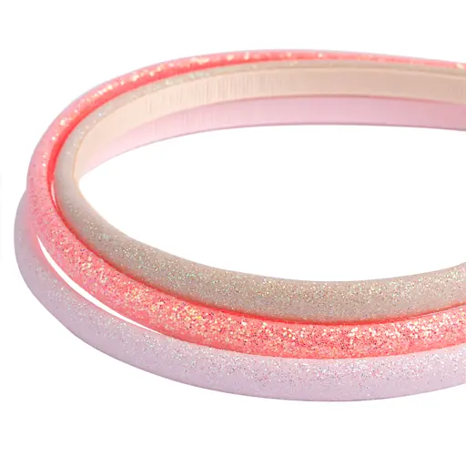 Набор обручей для волос Розовые мечты 3шт - фото 2