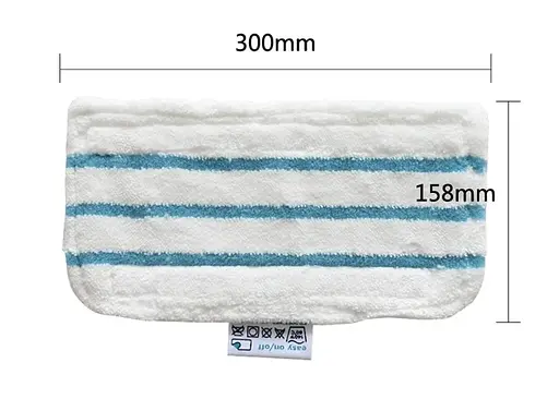 Накладка (салфетка) из микрофибры для пароочистителя Black+Decker FSM1630, FSM1620, FSM1610, FSMH1315SM, - фото 2