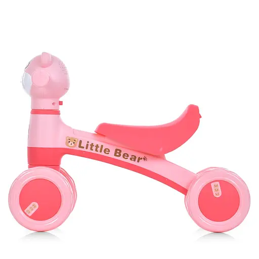 Дитяча каталка-толокар M 5762-3 рожевий, до 30 кг - фото 3