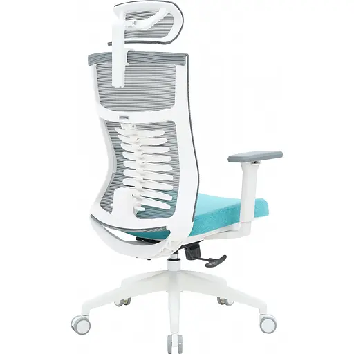 Офисное кресло OfficePro Balance OC550-W-DG-BL White/Dark Gray/Blue [148646] - фото 4