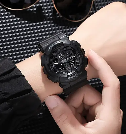 Часы мужские наручные Skmei 1832 (Черные) - фото 5