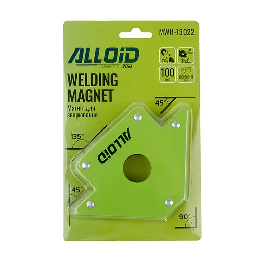 Магніт для зварювання Alloid Стрілка 22 кг (MWH -13022) - фото 2