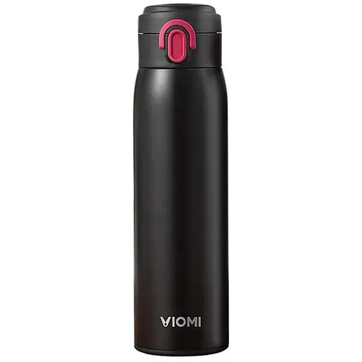 Термос Viomi stainless vacuum cup 460 мл чорний 6923185601203