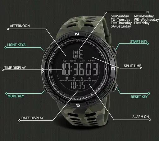 Годинник Smael Army - фото 10