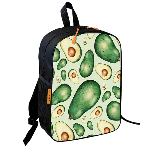Рюкзак шкільний дитячий 36х27см Авокадо для дівчинки, хлопчика (00865)
