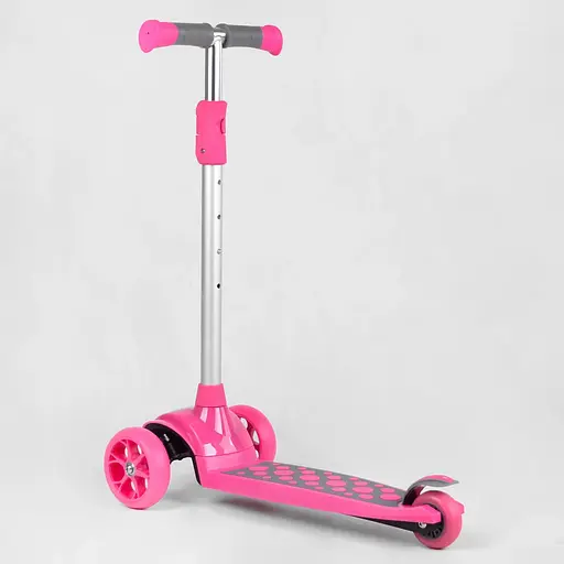 Дитячий самокат Best Scooter L-K61022 рожевий - фото 4