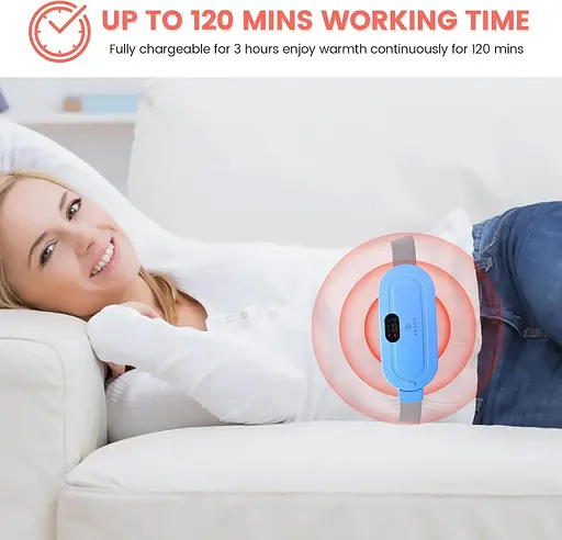 Грілка ABYON для полегшення менструального болю портативна акумуляторна бездротова - фото 2