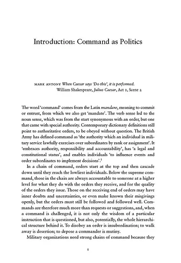 Command: The Politics of Military Operations from Korea to Ukraine - фото 2