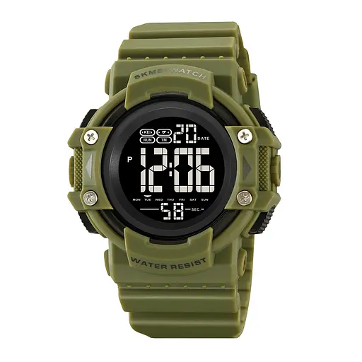 Наручний годинник чоловічий 2195AG Army Green Skmei acs0030165 - фото 1