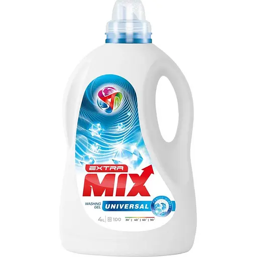 Гель для прання Extra Mix Universal з ароматом свіжості 4 л