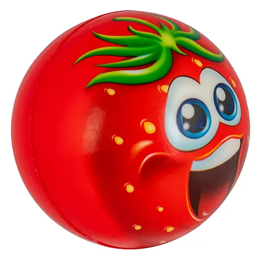 Игрушка Baby Team Мячик красный (8760_клубника) - фото 2