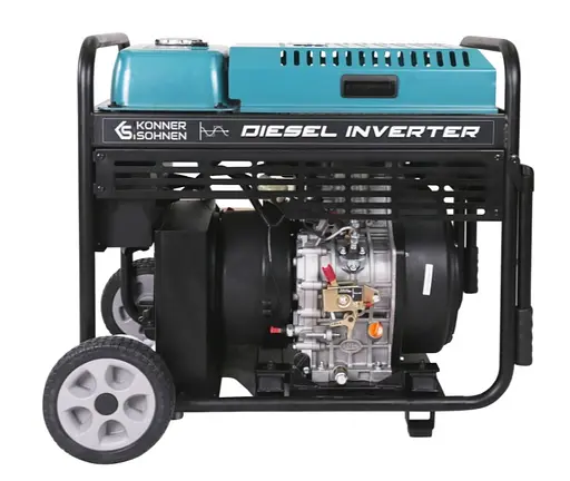 Генератор інверторний дизельний Konner&Sohnen 9.5/10 кВт KS 9500iDE ATSR - фото 3