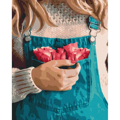 Картина по номерам Кармашек для нежности Brushme 40x50 см разноцветная 000276564