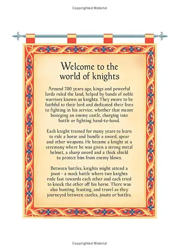 Knights. Little Transfer Book - фото 3