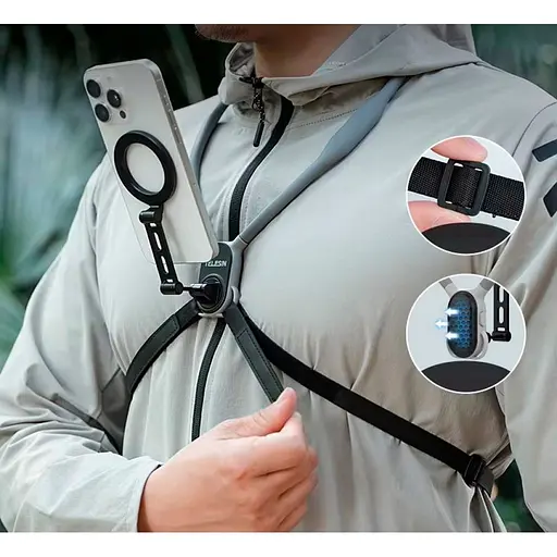 Держатель для смартфона Telesin MNM-002 MagSafe  [134722] - фото 4