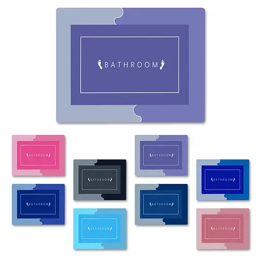 Килимок суперпоглинаючий у ванну 50*80см прямокут. R30937-80 /50/