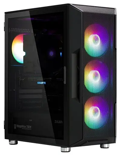 Корпус Zalman I3 NEO BLACK (I3 NEO BLACK) без блока питания - фото 2