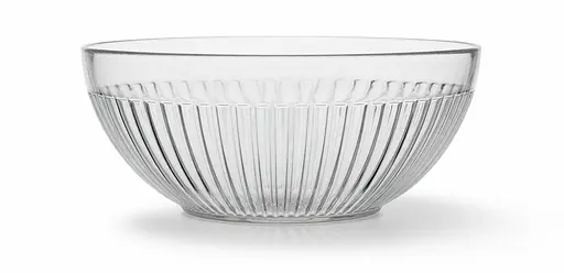 Салатник круглое стекло TrendGlass Ribs 2л 21.7 см (41369) - фото 1