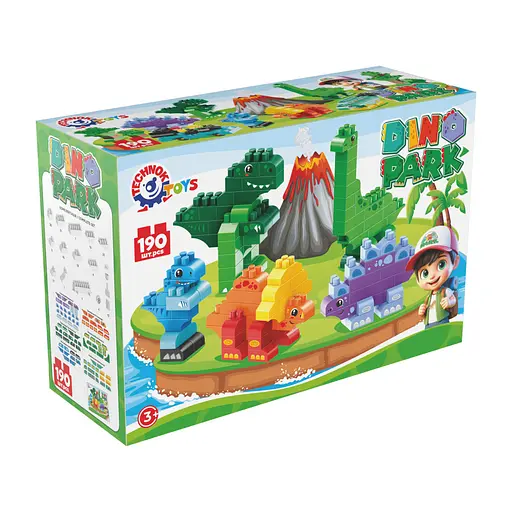 Конструктор ТехноК "Dino Park" 190 елементів 2222
