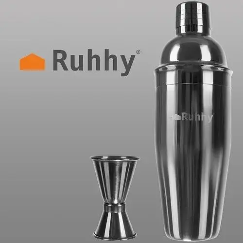 Барменський набір на 6 предметів для приготування коктейлів (шейкер 700 мл) - фото 4