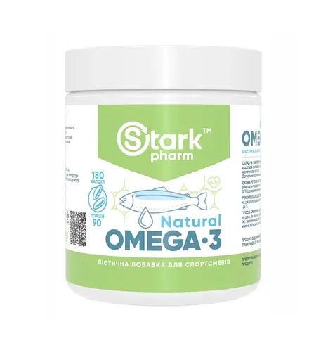Омега-3 Stark Pharm Natural Omega 3 180 caps (1086-2022-10-0762)