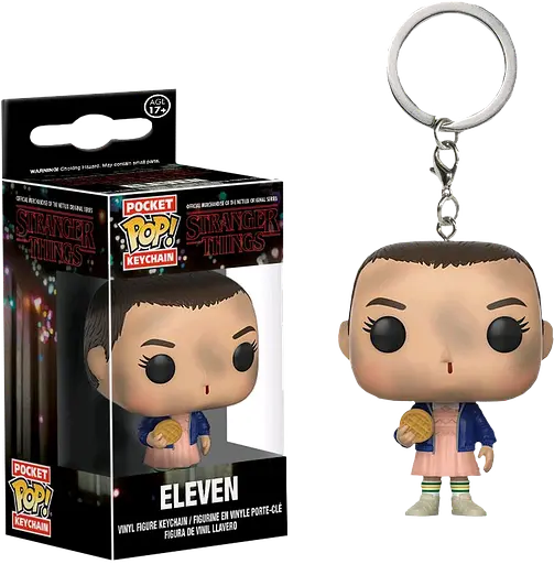 Фигурка-брелок Одиннадцать с печеньем Funko Pop Очень странные дела Stranger Things 4 см 60.89 - фото 2