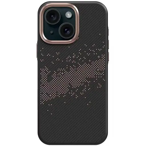 Чехол Epik TPU Monzo MagFit для Apple iPhone 15, 6.1 Titanium gold