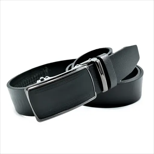 Ремінь-автомат Le-Mon чоловічий шкіряний 110-125х3,5 см acs0024315 - фото 2