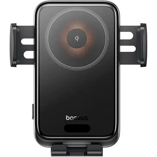 Держатель Baseus Wisdom Pro Auto Coil Alignment Car Mount Wireless Charger Air Outlet Version 15W - фото 1
