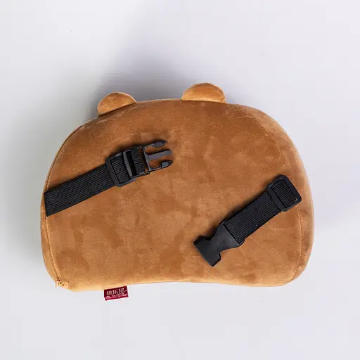 Подушка-підголовник Cookie Bear для подорожей коричневий HP-56-2BR - фото 4