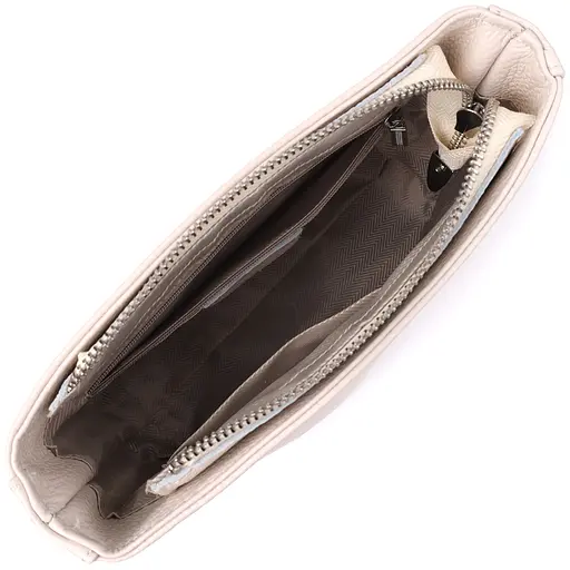 Повседневная плечевая сумка Vintage из натуральной кожи 22х17.5х7.5 см sum0027582 - фото 7