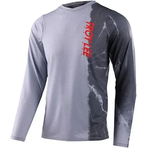 Велоджерси Troy Lee Designs Skyline Air LS Jersey Half Dye Cement S (1106-345912012)