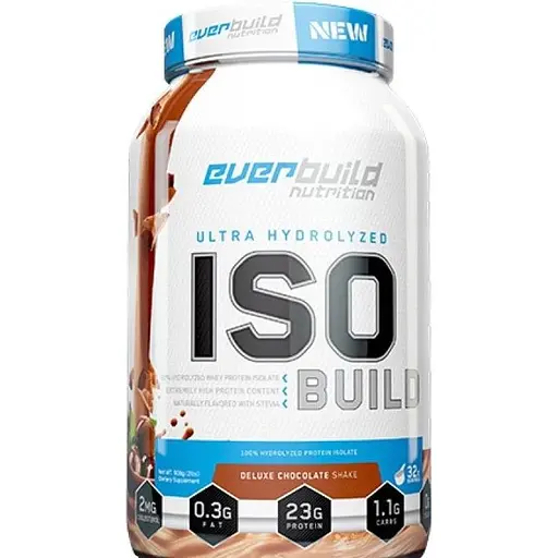Протеїн Everbuild Nutrition Iso Build Protein Isolate Мокко-капучино 908 г