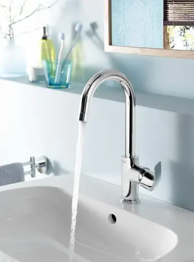 Змішувач для раковини Grohe EuroSmart L-size одноважільний Хром 30412 - фото 4