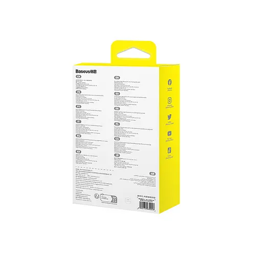 Автомобильное зарядное устройство для Baseus High Efficiency Pro 1-for-2 Car Cigarette Lighter 30W Cosmic черный - фото 3