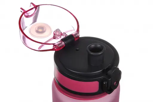 Пляшка для води спортивна Laprida Soft-touch 650 мл рожева (67-3783) - фото 4