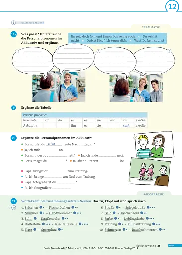 Beste Freunde. Arbeitsbuch mit Audios online A1.2 - фото 7