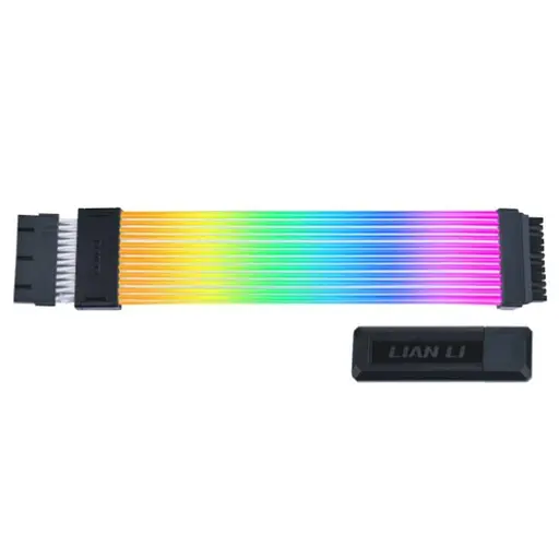 Кабель для ПК світлодіодний Lian Li STRIMER WIRELESS, Controller Included, PW24-1W-T (G89.PW24-1W-T.00) - фото 3