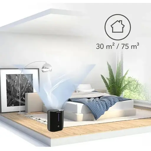 Увлажнитель воздуха ультразвуковой Trotec B 2 E Black (1160000051) - фото 6